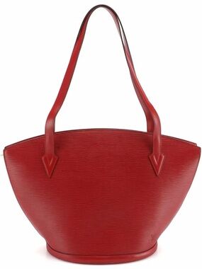 Louis Vuitton Saint Jacques GM Red Epi Leather Vintage Tote